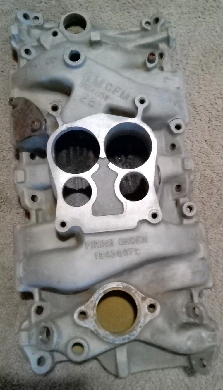1977-1995 Chevrolet Small Block Intake Manifold OEM 350 Camaro Corvette 14014058